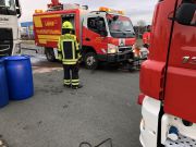 auslaufender Dieseltank